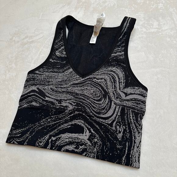 Athleta Aurora Seamless Shine Crop Tank sz XS - Picture 3 of 8